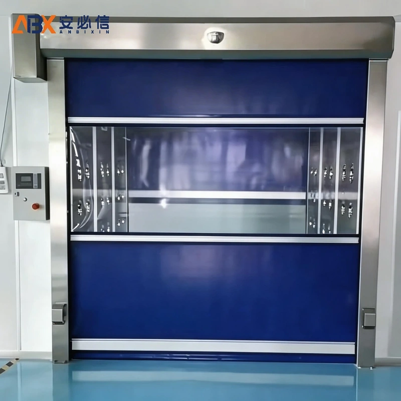 鄂州市软帘快速门